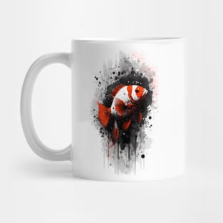 Clownfish Ink Painting Mug